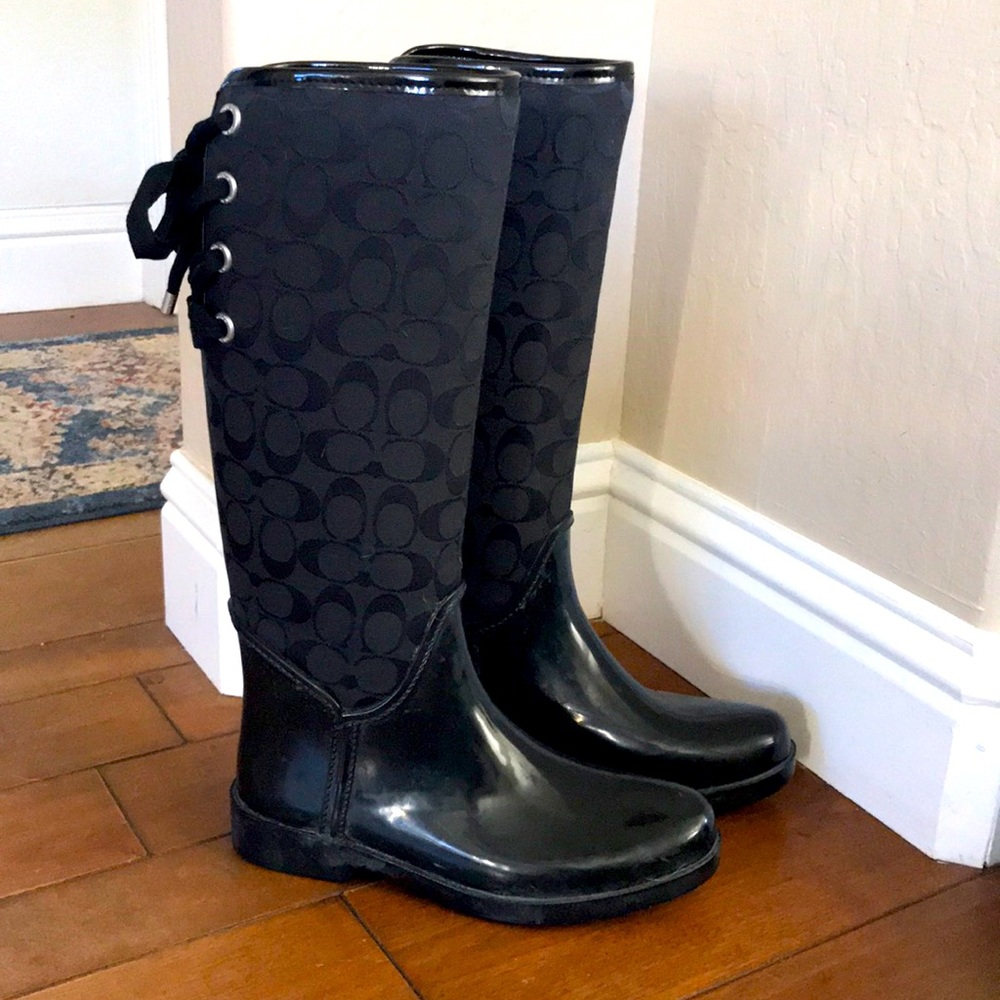 Coach Rain Boots